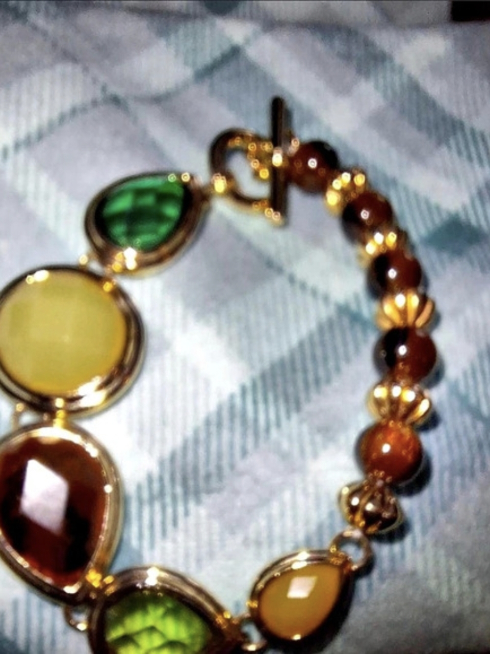 Multicolor Statement Bracelet